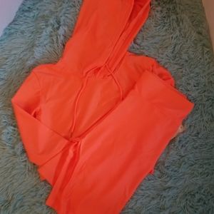 Two Piece Biker Shorts Set with Crop Top